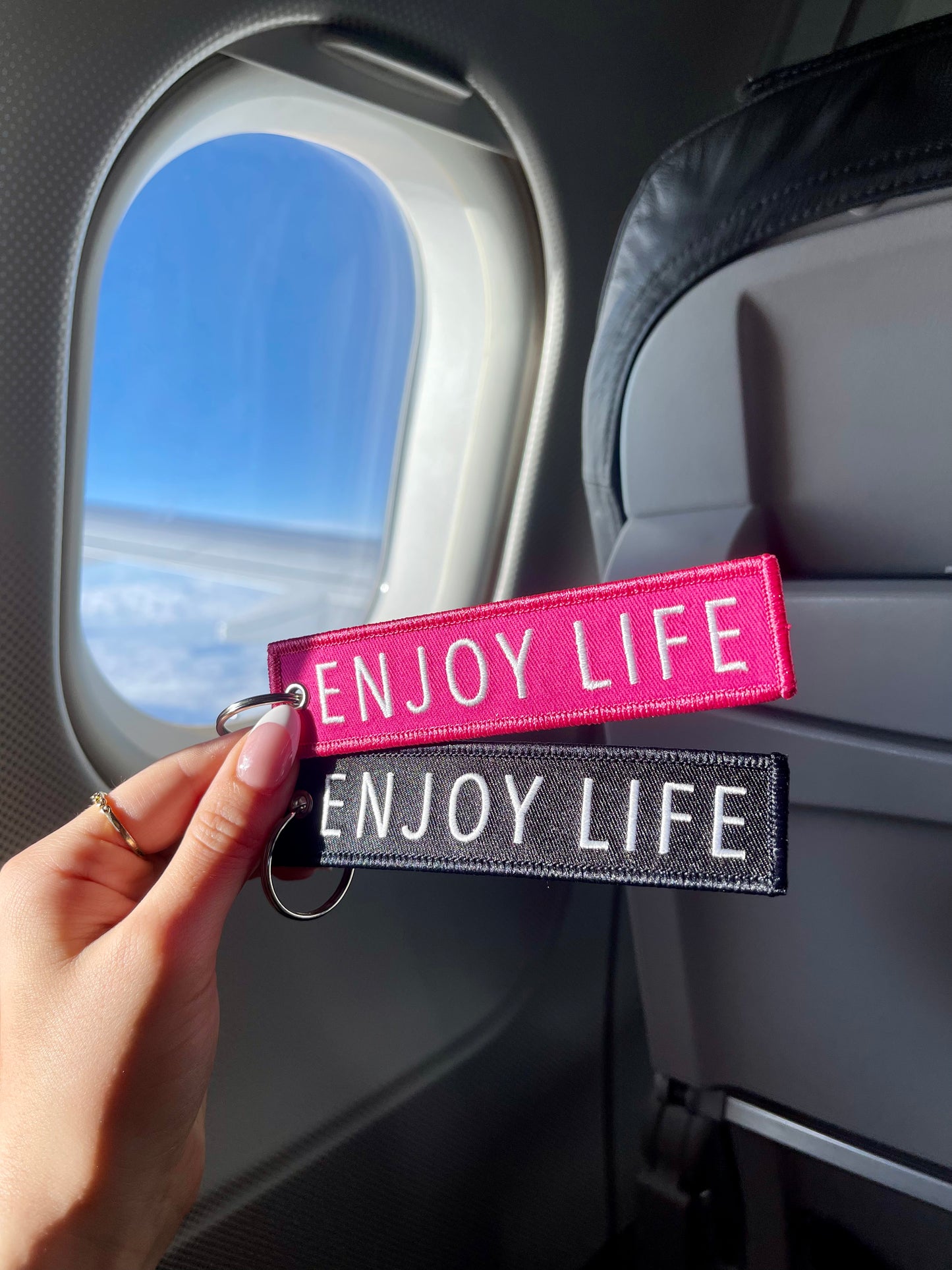 Enjoy Life Keychain BLACK